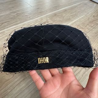 Christian Dior - クリスチャンディオール ロゴ キャスケット Christian Dior - クリスチャンディオール ロゴ キャスケット