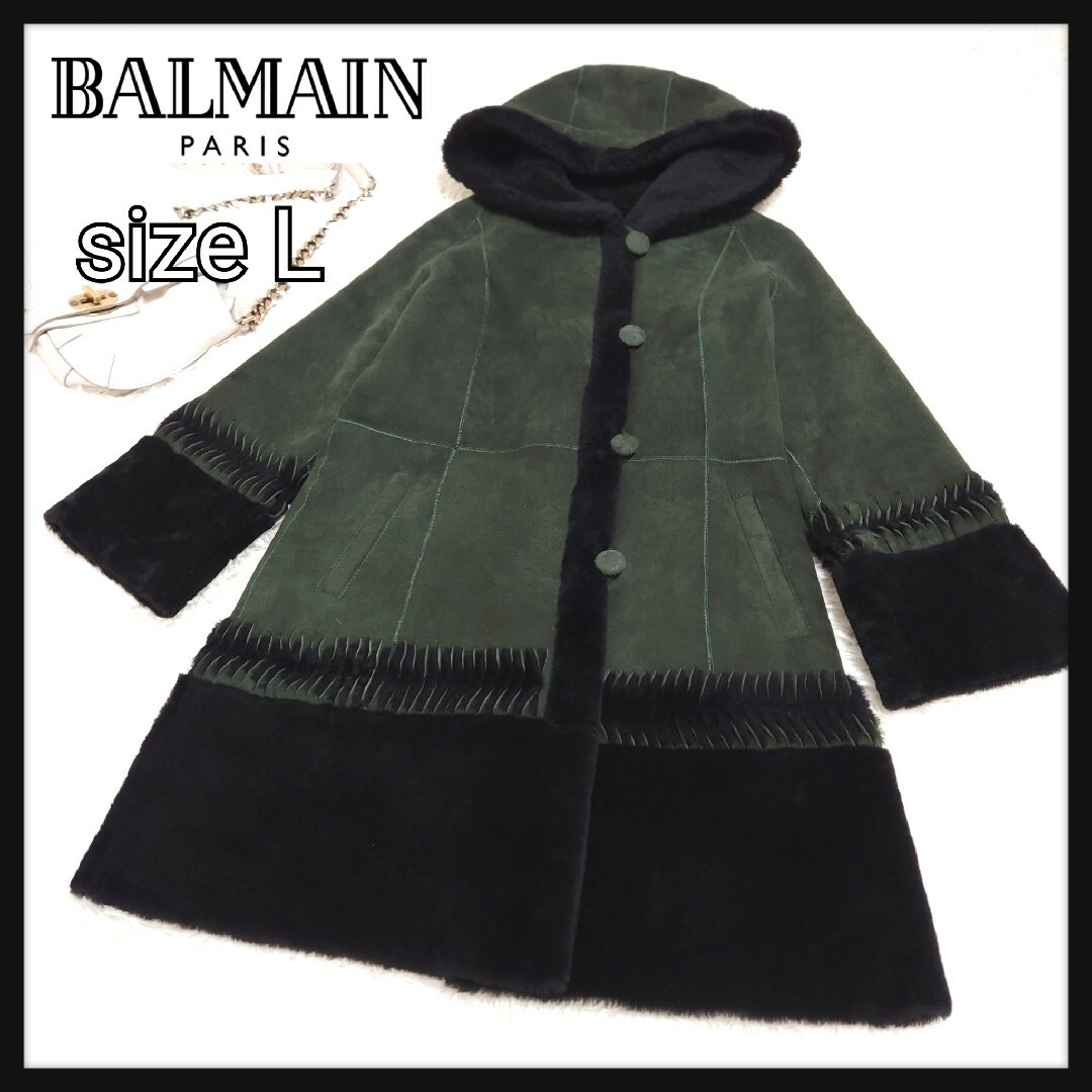 バルマン 羊革コート (BALMAN バルマン 革 ジャケット 羊革 バルマン 羊革コート (BALMAN バルマン 革 ジャケット 羊革