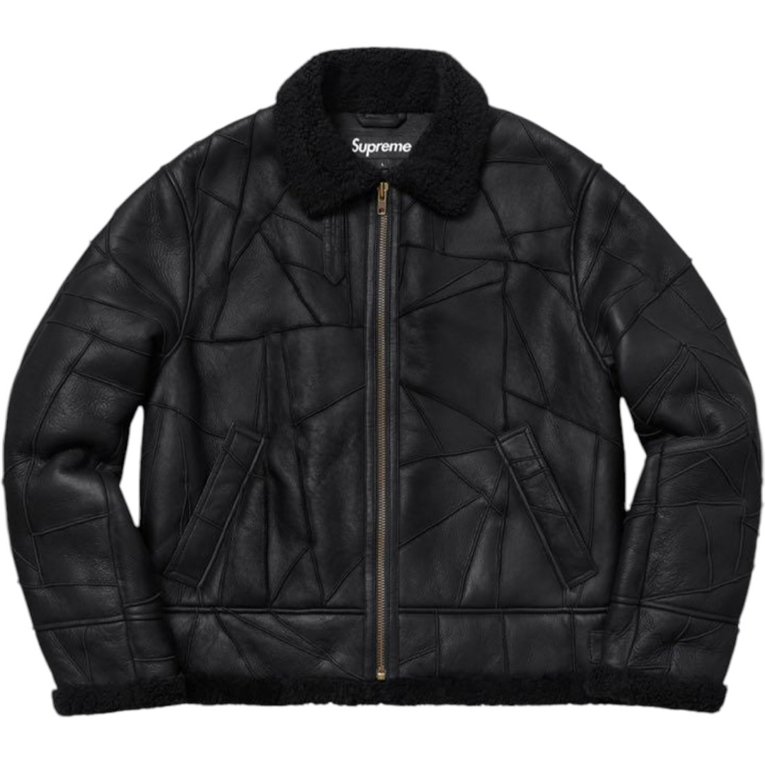 Supreme - Supreme Patchwork Shearling B-3 Jacketの通販 by Supreme - Supreme Patchwork Shearling B-3 Jacketの通販 by