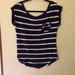 アバクロンビーアンドフィッチ(Abercrombie&Fitch)のアバクロ♥︎ボーダーTシャツ(Tシャツ(半袖/袖なし))