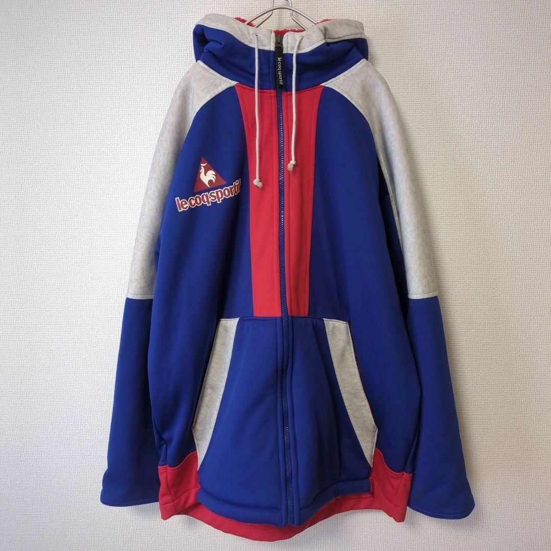 le coq sportif - ルコック le coq ブルゾン 中綿ジャケット 裏起毛 トリコロール 古着