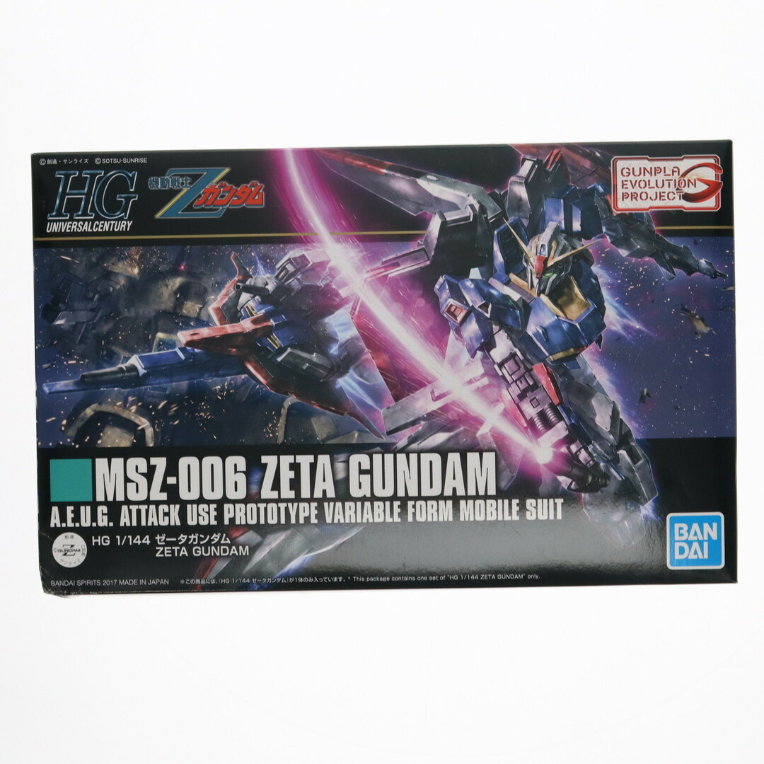BANDAI - (再販) HGUC 1/144 MSZ-006 ゼータガンダム GUNPLA BANDAI - (再販) HGUC 1/144 MSZ-006 ゼータガンダム GUNPLA