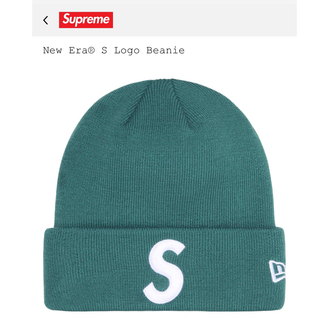Supreme - Supreme 24FW New Era S Logo Beanie Pineの通販 by Supreme - Supreme 24FW New Era S Logo Beanie Pineの通販 by