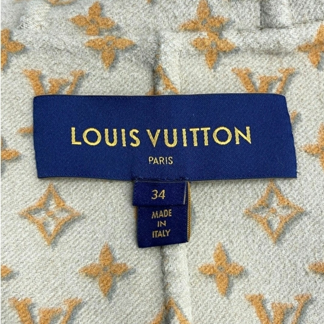 ☆LOUIS VUITTON☆2024☆未使用☆モノグラム☆レザー☆コート ☆LOUIS VUITTON☆2024☆未使用☆モノグラム☆レザー☆コート