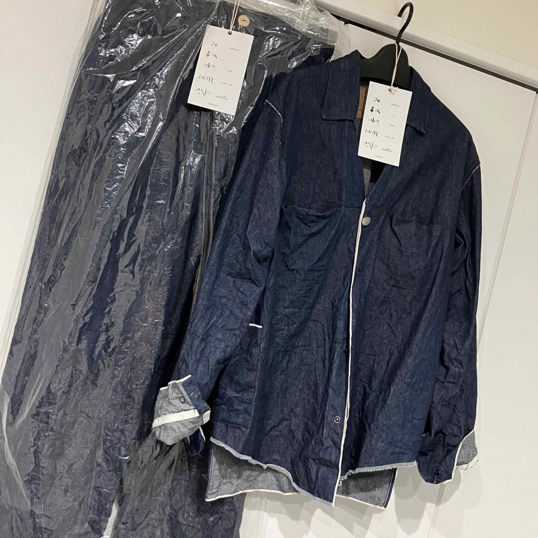 SUNSEA - SUNSEA 27th DenimShirt /DenimPants setupの通販 by SUNSEA - SUNSEA 27th DenimShirt /DenimPants setupの通販 by