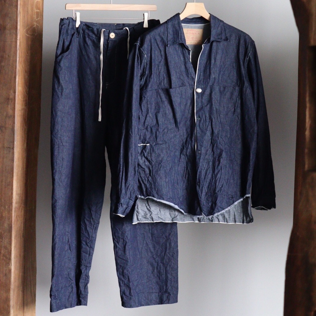 SUNSEA - SUNSEA 27th DenimShirt /DenimPants setupの通販 by SUNSEA - SUNSEA 27th DenimShirt /DenimPants setupの通販 by