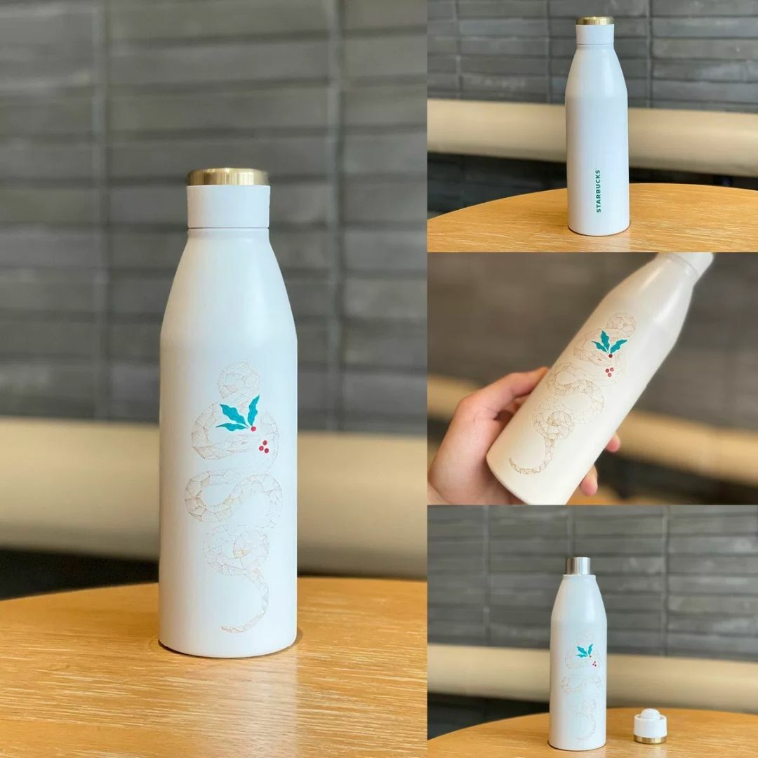 Starbucks - 新品 スターバックス ステンレス ボトル 2025新年 Starbucks - 新品 スターバックス ステンレス ボトル 2025新年