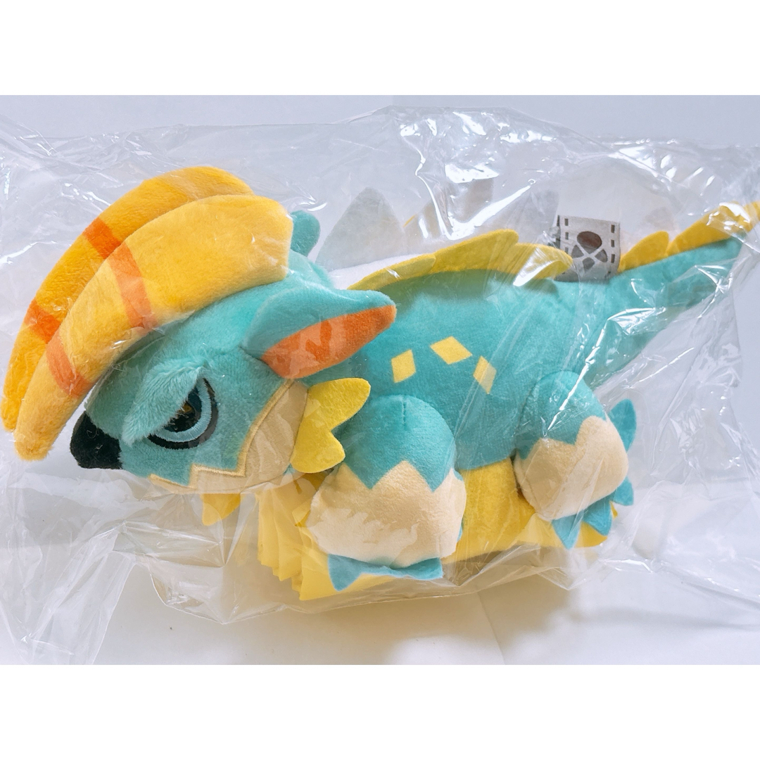 モンスターハンター ぬいぐるみ付きエコバッグ ジンオウガ エンタメ/ホビーのおもちゃ/ぬいぐるみ(ぬいぐるみ)の商品写真