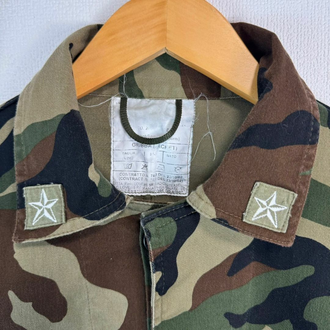 90s ミリタリージャケット シャツ ショート丈 y2k 古着 ギャル