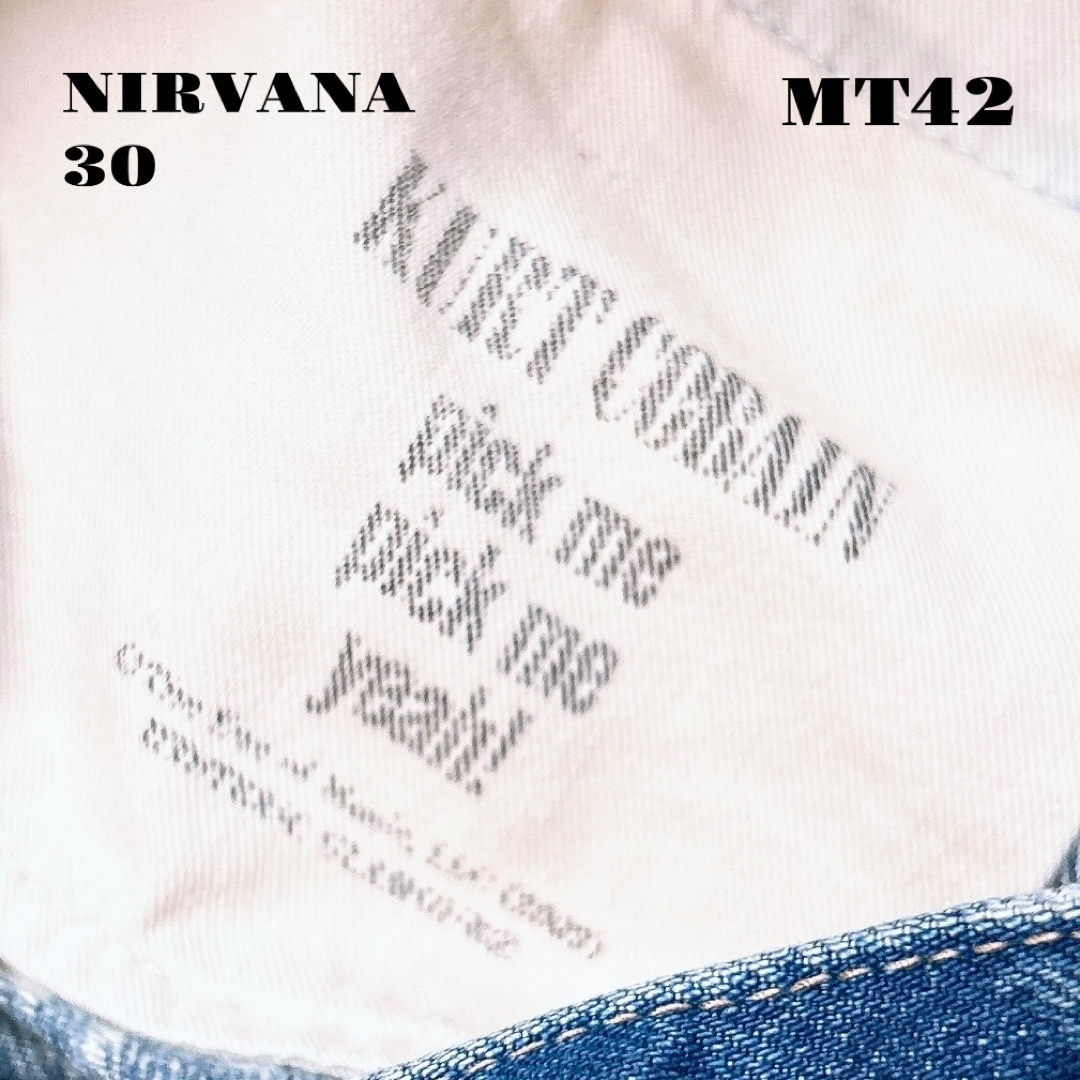HYSTERIC GLAMOUR - 希少品! NIRVANA HYSTERIC GLAMOUR デニム HYSTERIC GLAMOUR - 希少品! NIRVANA HYSTERIC GLAMOUR デニム
