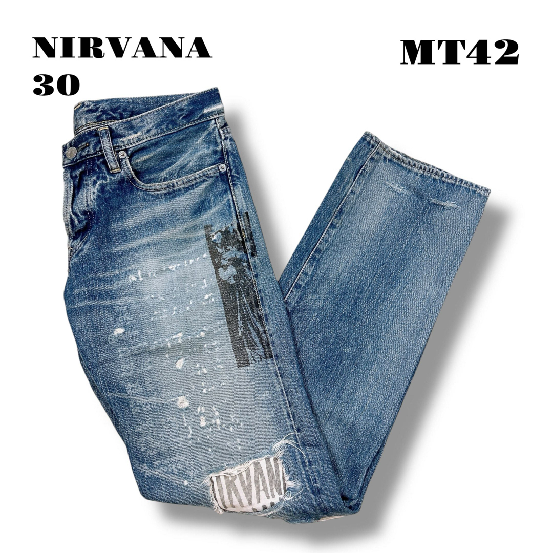 HYSTERIC GLAMOUR - 希少品! NIRVANA HYSTERIC GLAMOUR デニム HYSTERIC GLAMOUR - 希少品! NIRVANA HYSTERIC GLAMOUR デニム