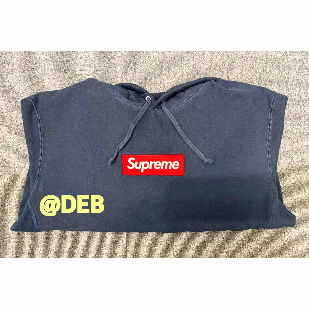 Supreme - Supreme Box Logo Hooded Sweatshirt Navyの通販 by Supreme - Supreme Box Logo Hooded Sweatshirt Navyの通販 by