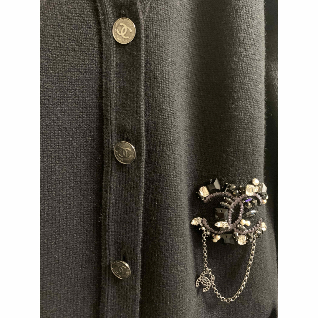 CHANEL - シャネル CHANEL カーディガン ココマーク ココボタン CHANEL - シャネル CHANEL カーディガン ココマーク ココボタン