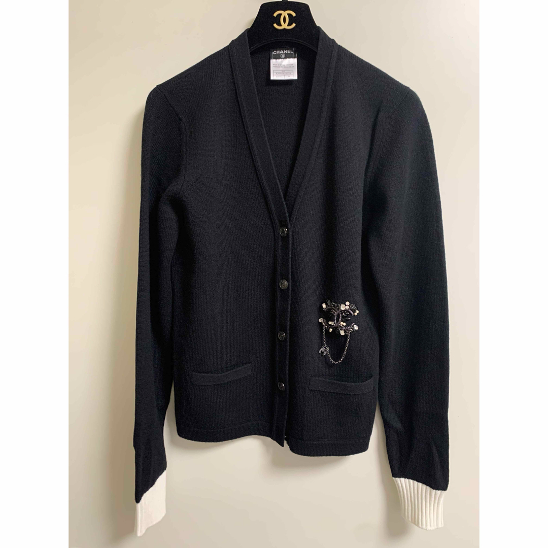CHANEL - シャネル CHANEL カーディガン ココマーク ココボタン CHANEL - シャネル CHANEL カーディガン ココマーク ココボタン