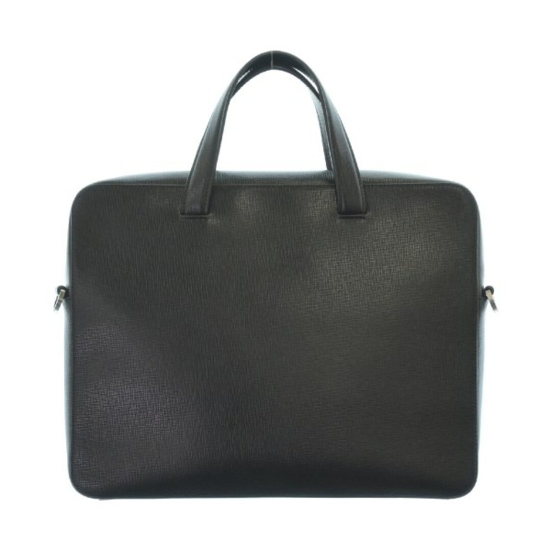 Salvatore Ferragamo ビジネスバッグ 黒 Salvatore Ferragamo ビジネスバッグ - 黒 【古着】【中古】