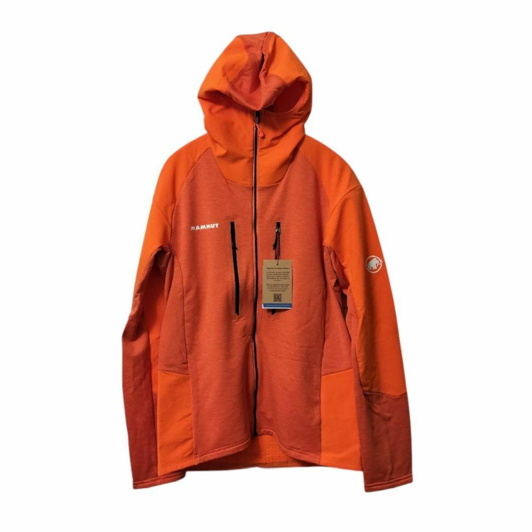 新品】MAMMUT Eiswand Advanced Hooded Lオレンジ 新品】MAMMUT Eiswand Advanced Hooded Lオレンジ
