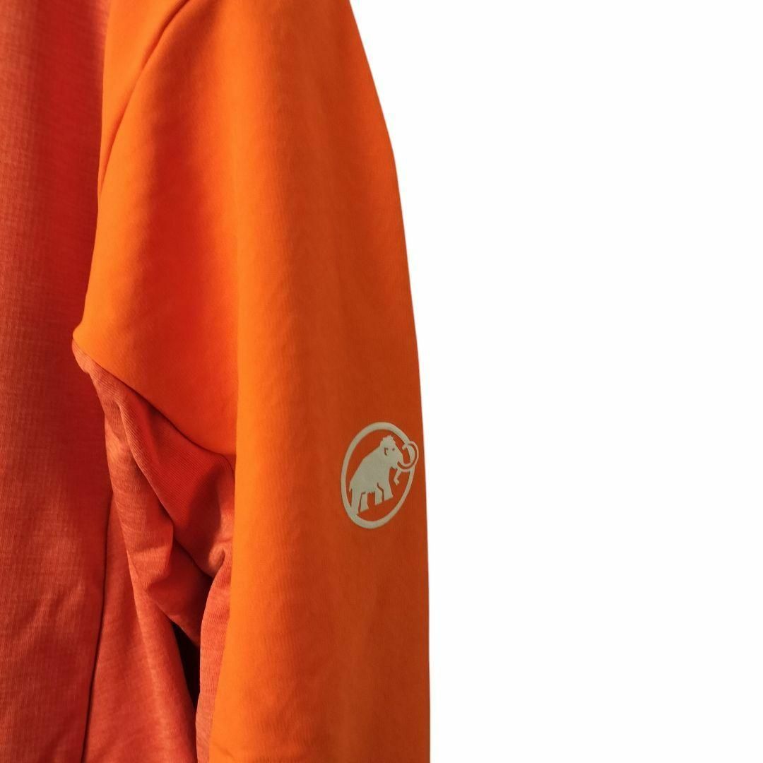 新品】MAMMUT Eiswand Advanced Hooded Lオレンジ 新品】MAMMUT Eiswand Advanced Hooded Lオレンジ
