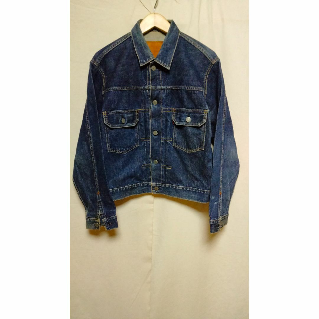 LEVISリーバイス71507XXセカンド革パッチGジャン日本製BIGE40 LEVISリーバイス71507XXセカンド革パッチGジャン日本製BIGE40