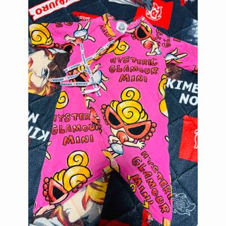 HYSTERIC MINI - ヒスミニ♡ダルマオール♡サイズS(70-80)の HYSTERIC MINI - ヒスミニ♡ダルマオール♡サイズS(70-80)の