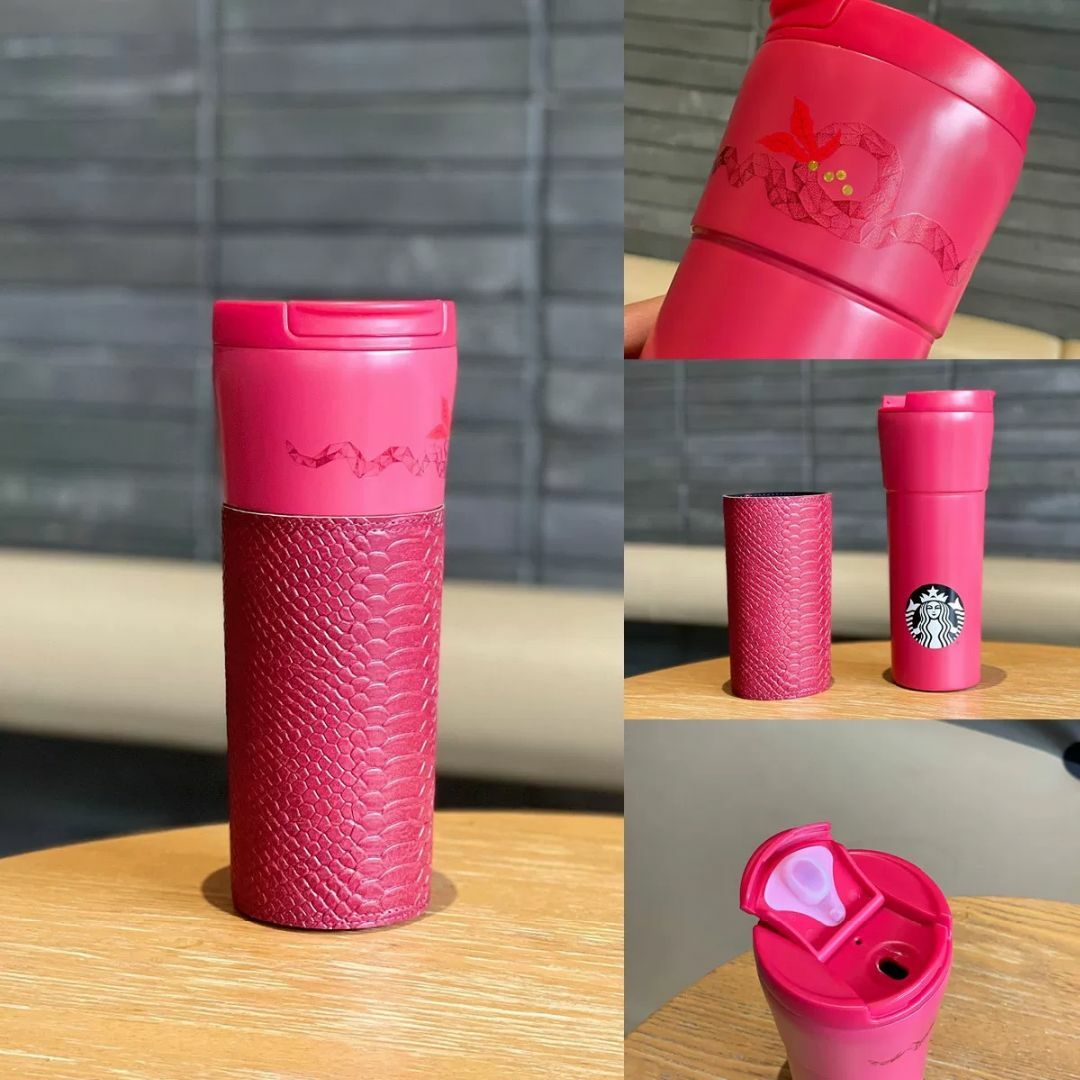 Starbucks - 新品 スターバックス ステンレス ボトル 2025新年 Starbucks - 新品 スターバックス ステンレス ボトル 2025新年