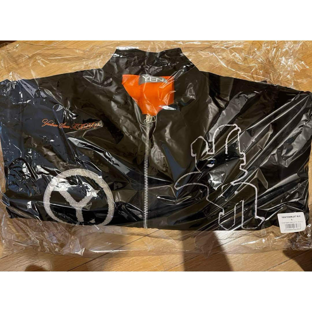 値引不可】YEN TOWN MA-1 Sサイズ awich KZM ブラックの通販 by 値引不可】YEN TOWN MA-1 Sサイズ awich KZM ブラックの通販 by