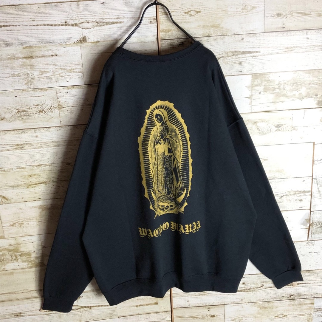 【美品】ワコマリア WACKO MARIA ヘビーウエイト ロゴ スエット ヘビーウエイトスウェットパーカー タイプ2 24FW-WMC-SS04
