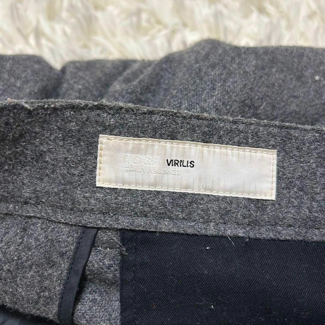 TOGA VIRILIS - TOGA VIRILIS トーガ ビリリース パンツ ウール TOGA VIRILIS - TOGA VIRILIS トーガ ビリリース パンツ ウール