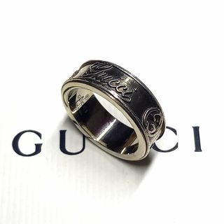 GUCCI - グッチ サイズ15 トレードマーク 筆記体 ヴィンテージ GUCCI - グッチ サイズ15 トレードマーク 筆記体 ヴィンテージ