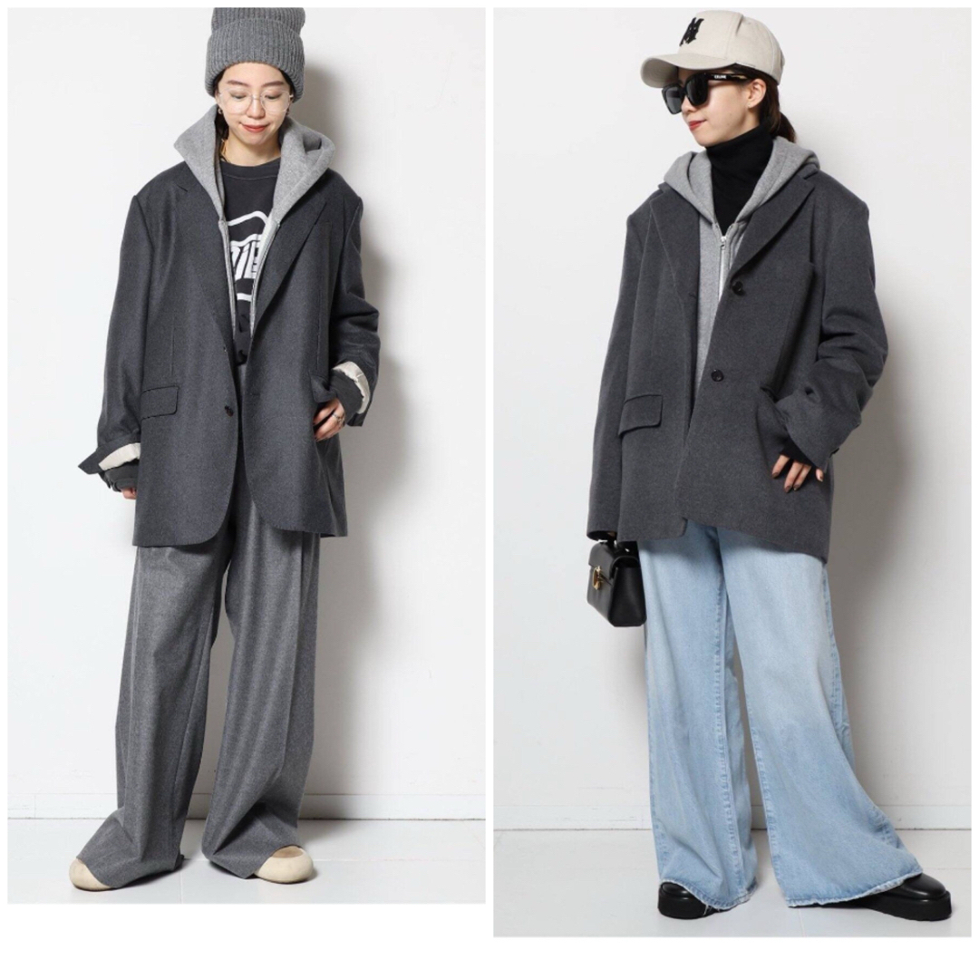 muse AMERICANA/アメリカーナWIDE FULLZIP HOODIE muse AMERICANA/アメリカーナWIDE FULLZIP HOODIE