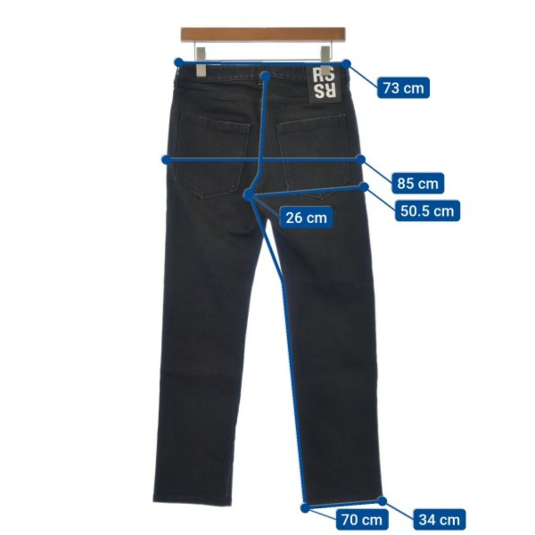 RAF SIMONS - RAF SIMONS ラフシモンズ デニムパンツ 29(S位) 黒 RAF SIMONS - RAF SIMONS ラフシモンズ デニムパンツ 29(S位) 黒