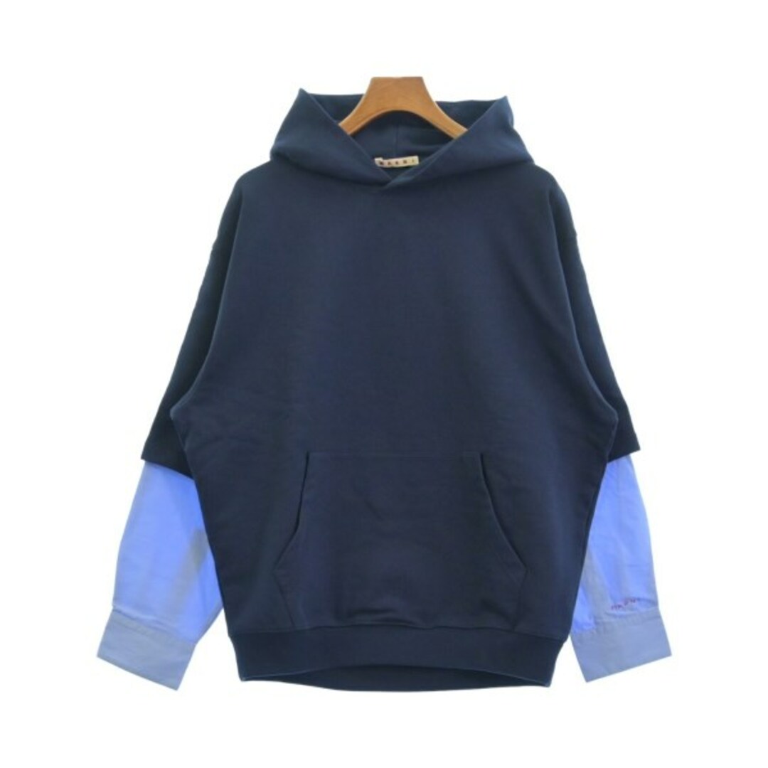 MARNI - MARNI マルニ パーカー 44(S位) 紺x青 【古着】【中古 MARNI - MARNI マルニ パーカー 44(S位) 紺x青 【古着】【中古