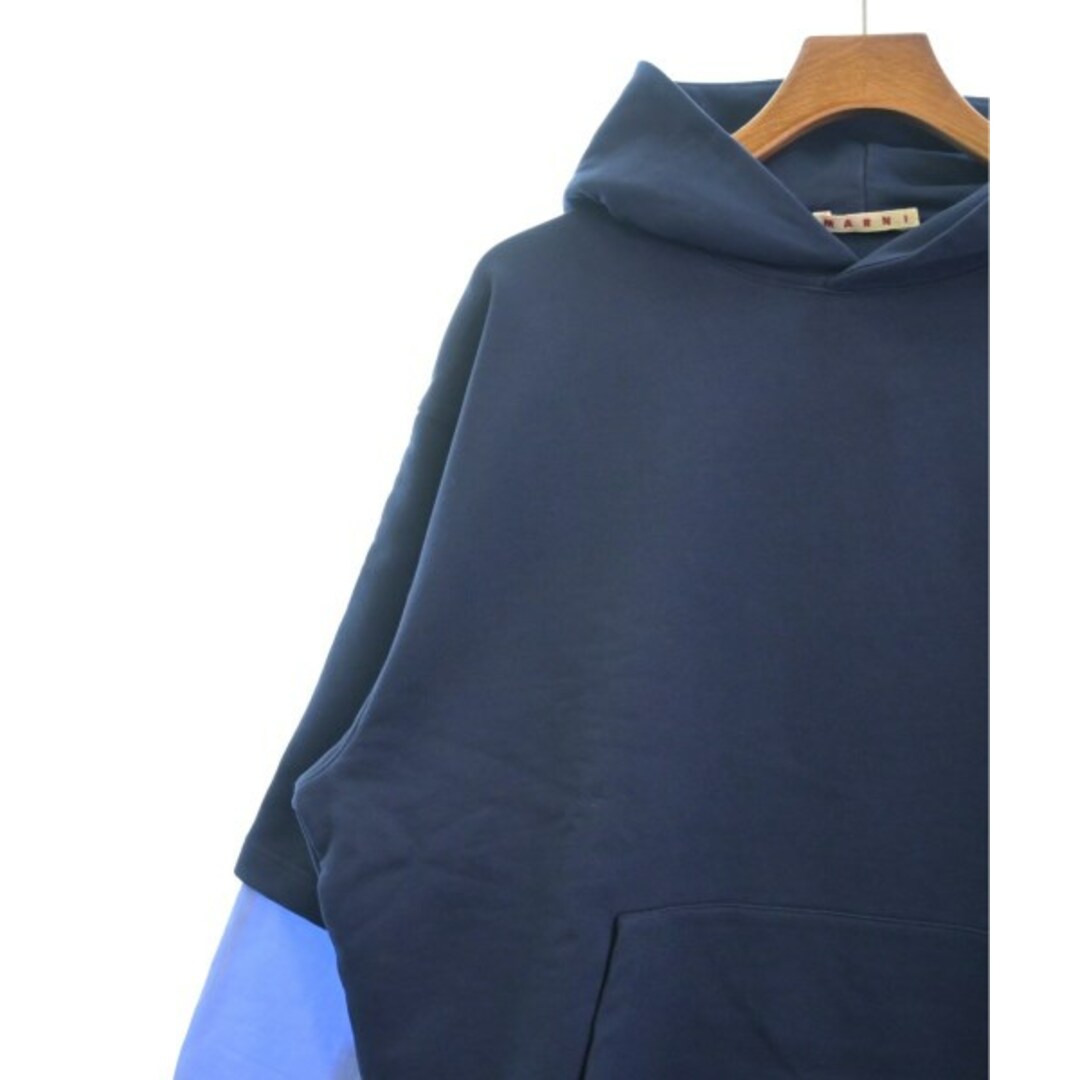 MARNI - MARNI マルニ パーカー 44(S位) 紺x青 【古着】【中古 MARNI - MARNI マルニ パーカー 44(S位) 紺x青 【古着】【中古