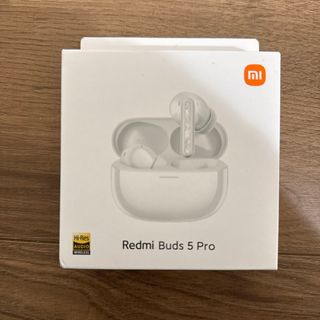 シャオミ(Xiaomi)の値下げ！！　Redmi Buds 5 Pro ホワイト(ヘッドフォン/イヤフォン)
