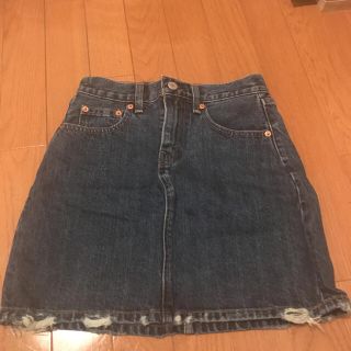 リーバイス(Levi's)のデニムスカート(ミニスカート)