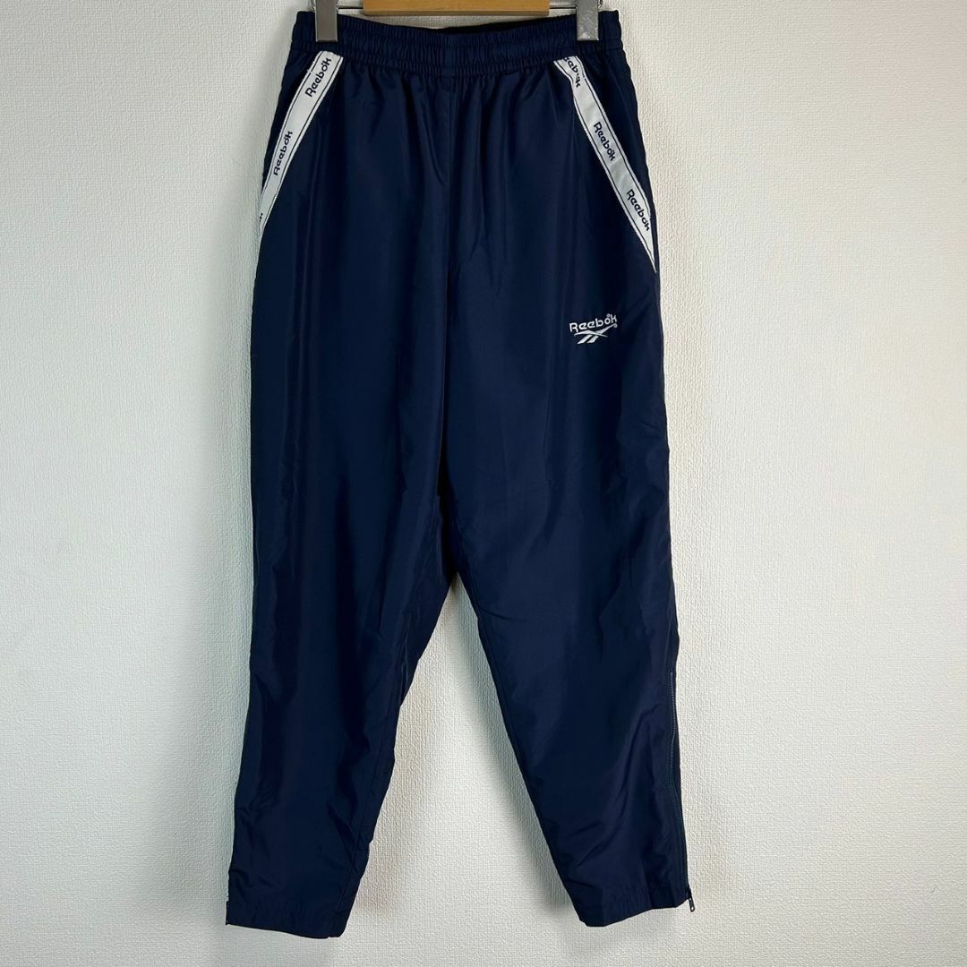 Reebok - 90s Reebok リーボック ロゴ刺繍　ナイロンパンツ　ストリート　古着