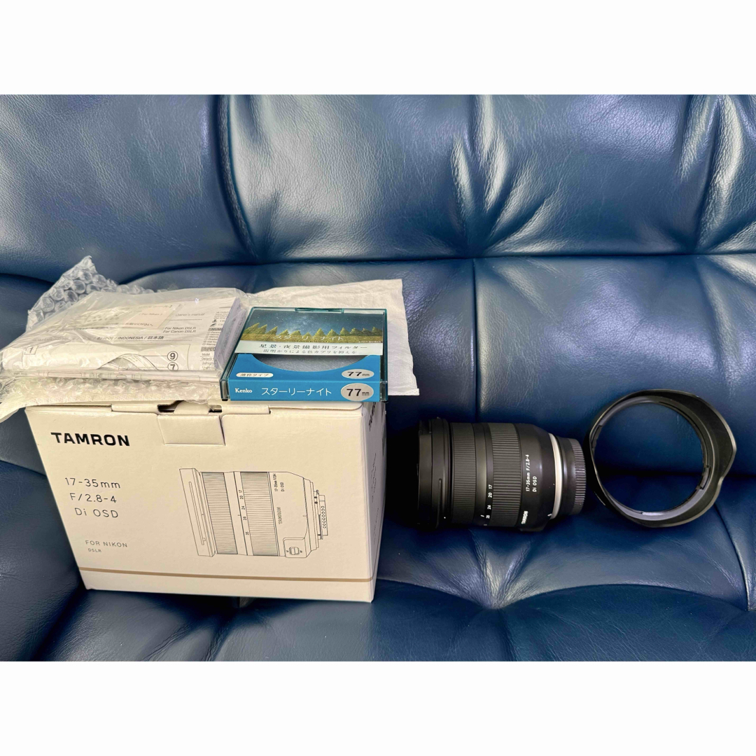 Tamronタムロン 17-28mm ちゃち f/2.8 Kenkoレンズフィルター付き Tamronタムロン 17-28mm ちゃち f/2.8 Kenkoレンズフィルター付き