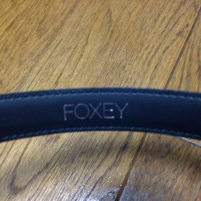 FOXEY(フォクシー)のFOXEY エナメルベルト レディースのファッション小物(ベルト)の商品写真