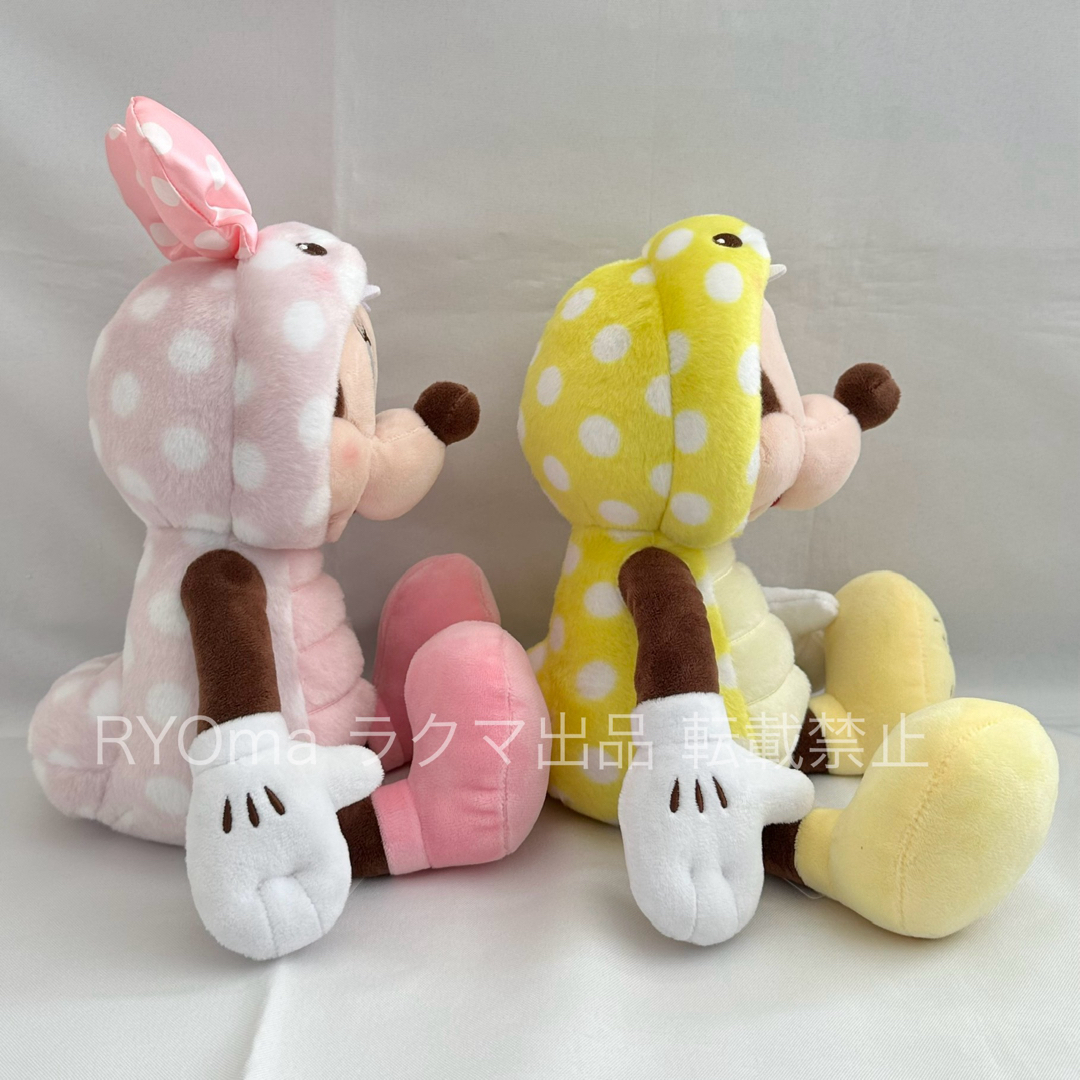 Disney - <新品>ミッキー&ミニー 2025 巳年 ぬいぐるみ2体セット Disney - <新品>ミッキー&ミニー 2025 巳年 ぬいぐるみ2体セット