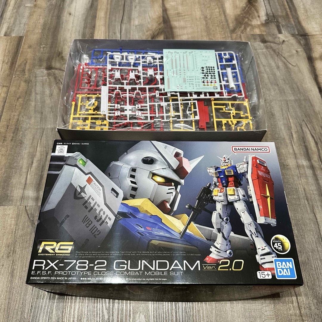 未組立 1/144 RG ジオング SPコーティング & ガンダムVer.2.0 未組立 1/144 RG ジオング SPコーティング & ガンダムVer.2.0