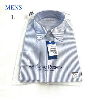 春先取りの GIORGIO 新品未使用 - 青山 ROSATI Lの通販|ラクマ シャツ 長袖 ストライプ トップス