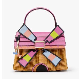 kate spade NEW YORK - ティー タイム ウィッカー 3D kate spade NEW YORK - ティー タイム ウィッカー 3D