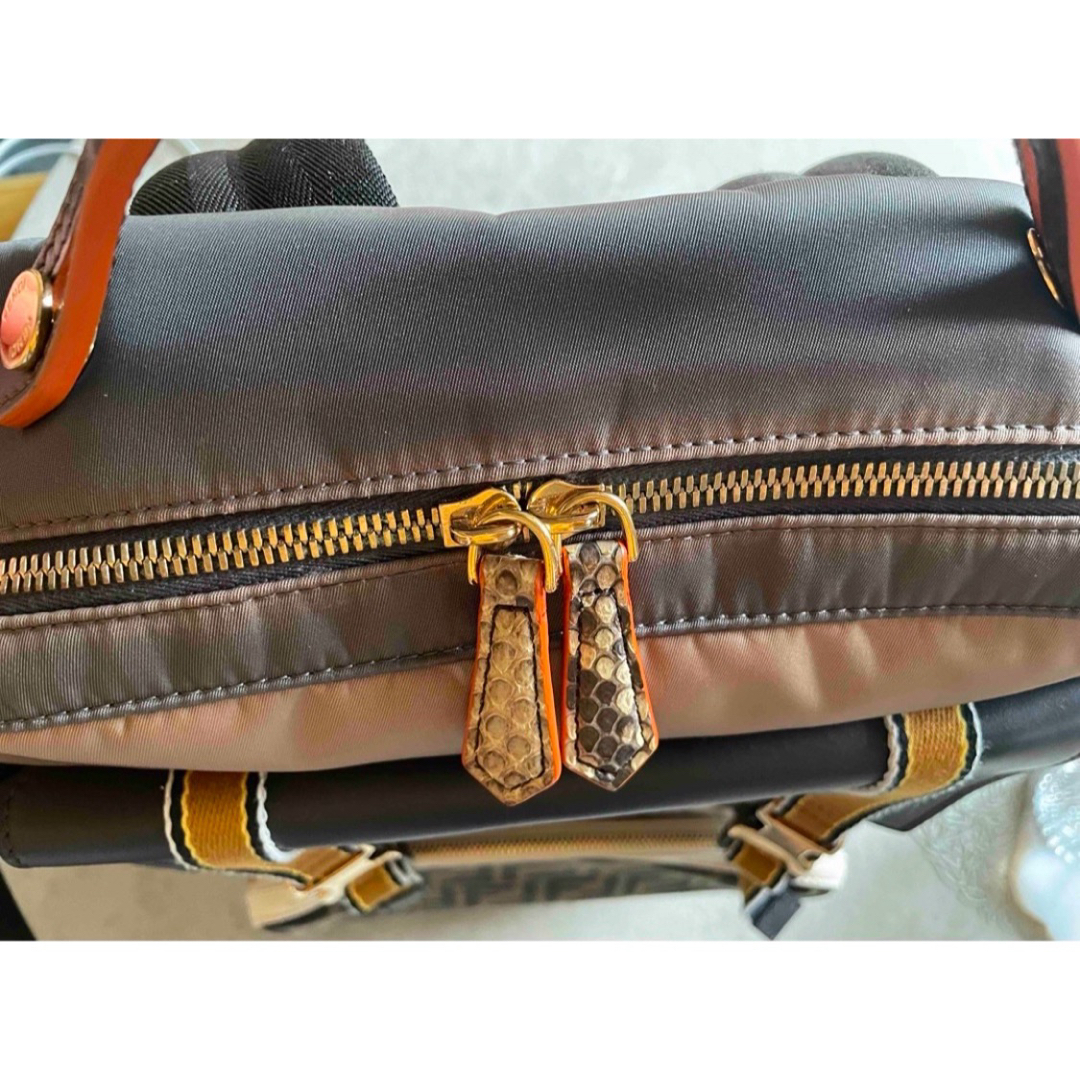 FENDI - fendiバックパック 最上位モデル、パイソン使用の通販 FENDI - fendiバックパック 最上位モデル、パイソン使用の通販
