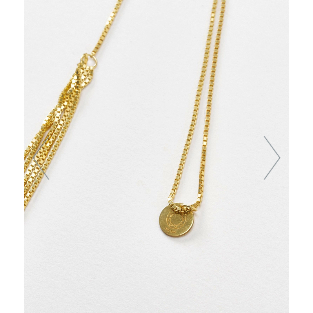 SASKIA DIEZ(サスキアディッツ)のサスキア ディツ　レイヤード ネックレス saskiadiez ゴールド レディースのアクセサリー(ネックレス)の商品写真