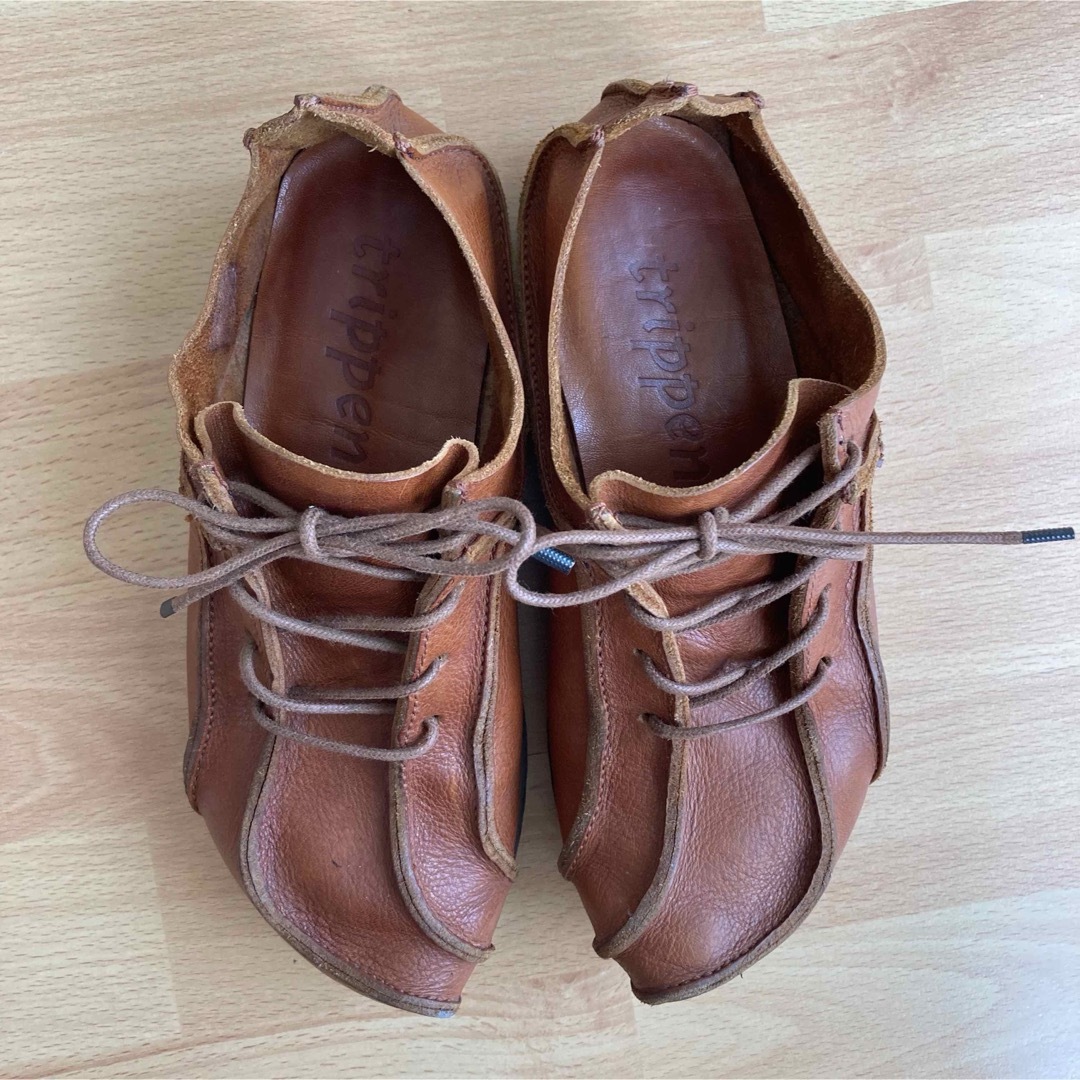 trippen - 美品 Trippen トリッペン 35 (22.5cm相当)4ホール trippen - 美品 Trippen トリッペン 35 (22.5cm相当)4ホール