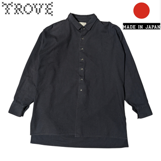 トローヴ(TROVE)のTROVE ネイビー 長袖シャツ(シャツ)