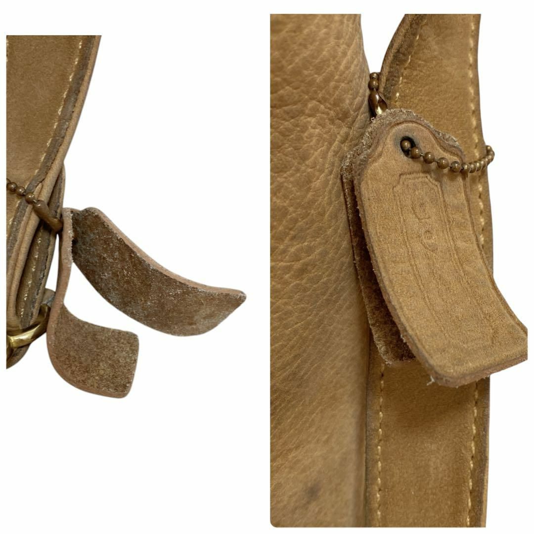 COACH - 良品 オールドコーチ ショルダーバッグ ヌバックレザー COACH - 良品 オールドコーチ ショルダーバッグ ヌバックレザー