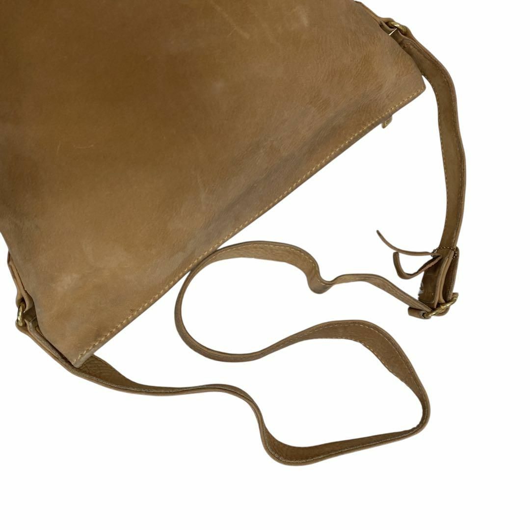 COACH - 良品 オールドコーチ ショルダーバッグ ヌバックレザー COACH - 良品 オールドコーチ ショルダーバッグ ヌバックレザー