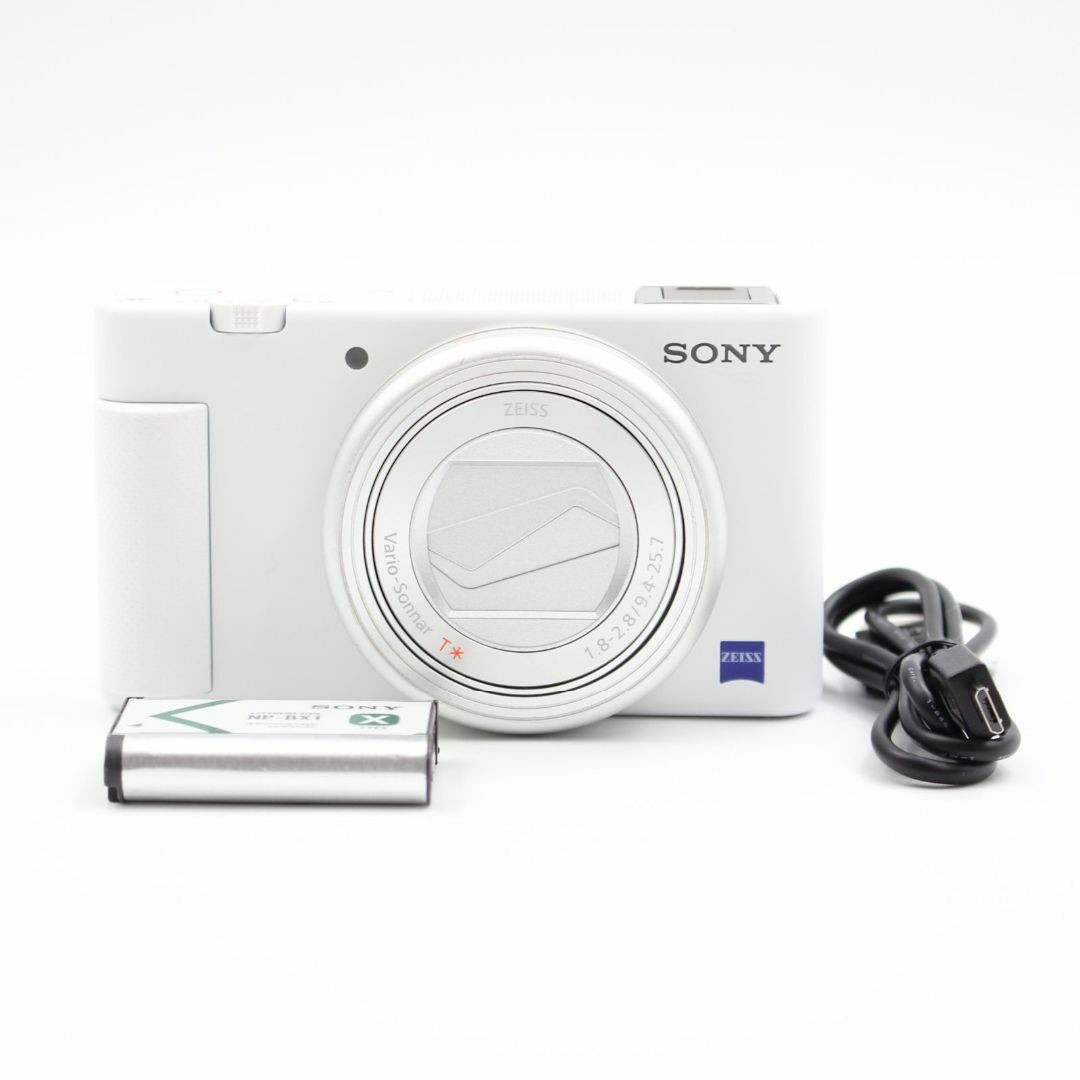 □極上品□ SONY VLOGCAM ZV-1F ホワイト デジタルカメラ □極上品□ SONY VLOGCAM ZV-1F ホワイト デジタルカメラ