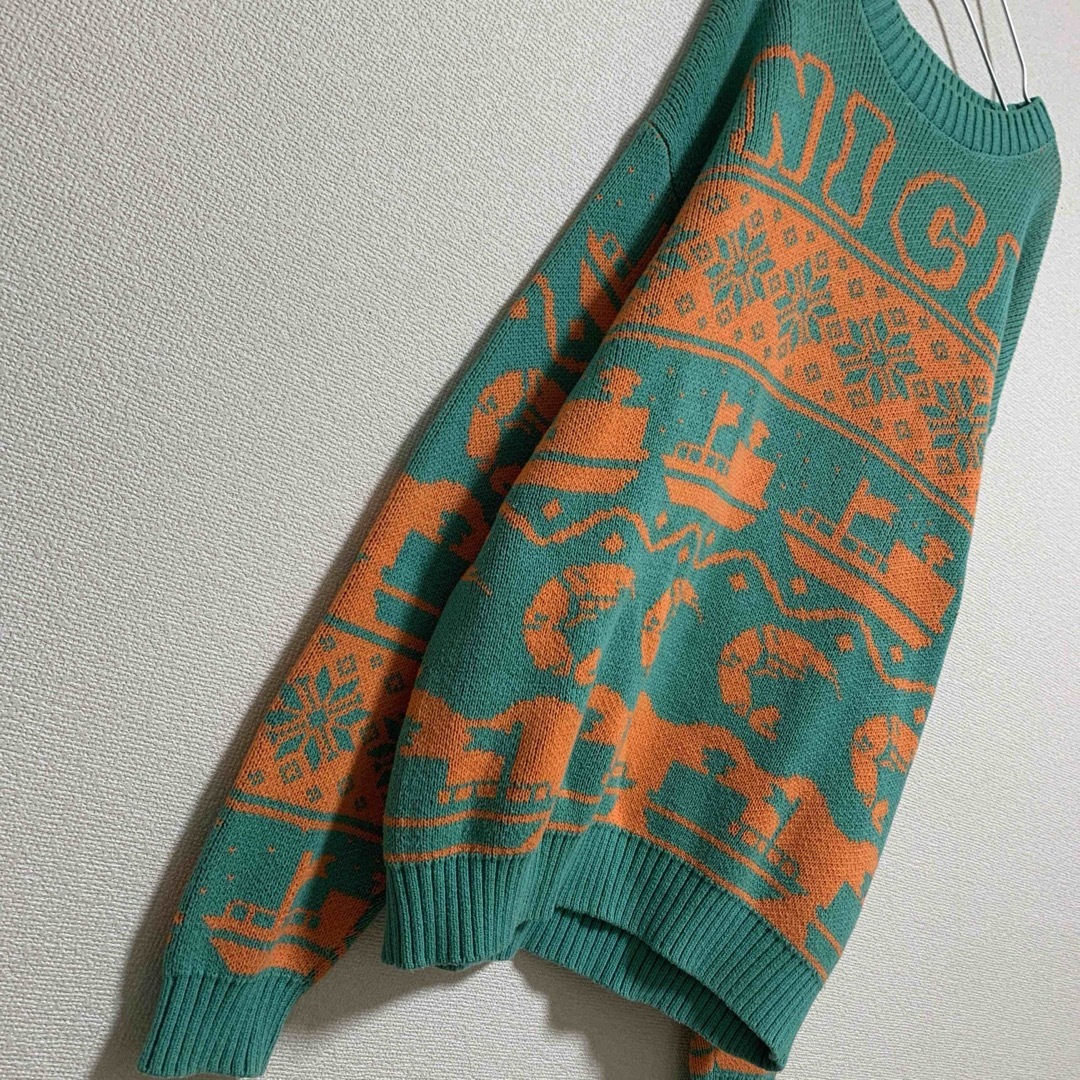 ○ケボズ○コムドットゆうた着用○厚手ニット○セーター○稀少 ○ケボズ○コムドットゆうた着用○厚手ニット○セーター○稀少