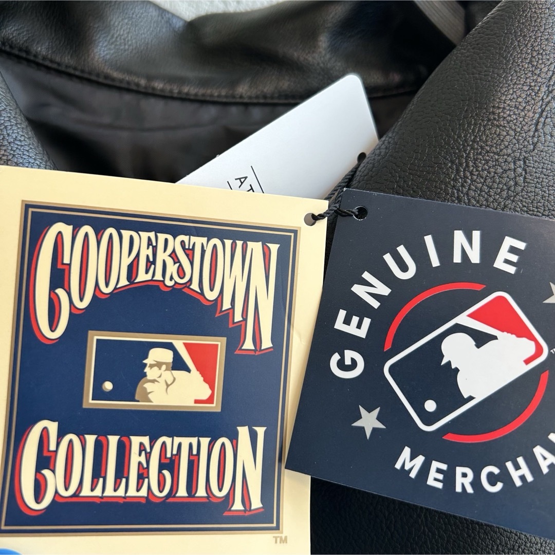 MLB - 【M】MLB ドジャース シンセティックレザージャケット MLB - 【M】MLB ドジャース シンセティックレザージャケット